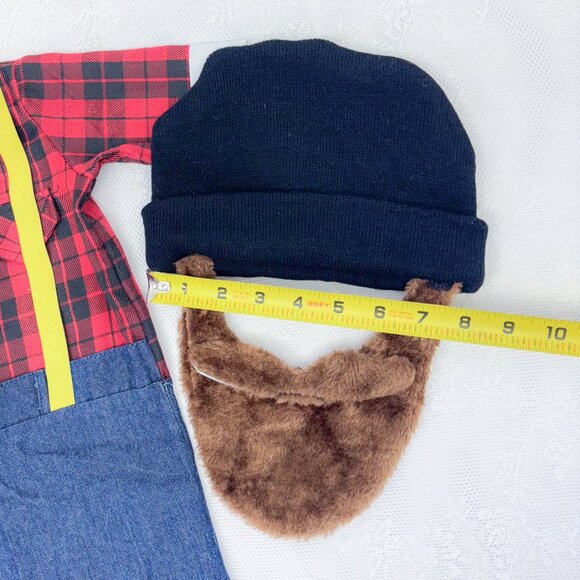 Baby Little Lumberjack Halloween Costume 18-24 mo Logger Outfit - Picture 4 of 11